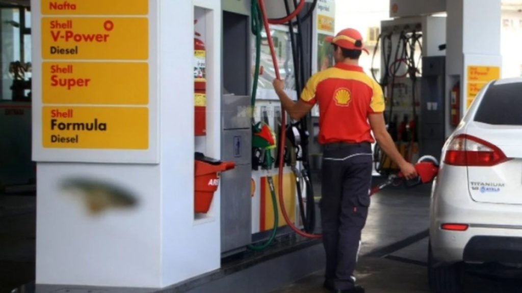 La petrolera Shell aumentó un 4 el precio de sus combustibles La